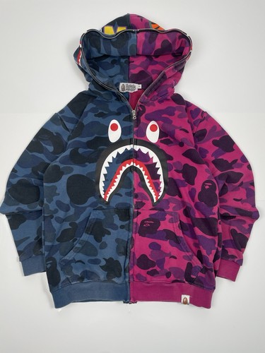 Bape color camo separate shark - color,