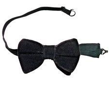 Bow Tie Vintage Velvet Mens