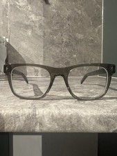 Prada Eyeglasses VPR A13 Unisex Black Full Rim Plastic Eyewear Glasses Frames