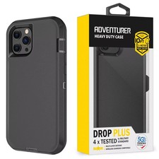For iPhone 11 13 14 15 16 Pro Max Shockproof Hybrid Armor Heavy Duty Case Cover