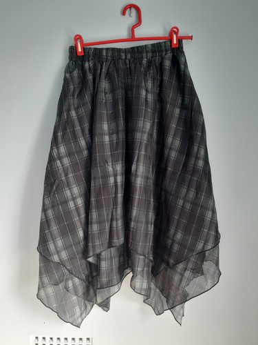 Disturbia green black - green, checked