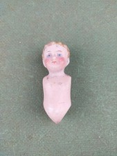 Antique dollhouse doll, 2.8" /