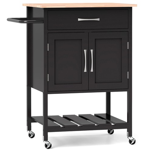 Rolling kitchen island cart - rolling,