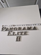 PANORAMA ELITE 11 COMMERCIAL BUS TRANSPORT COACH BADGE EMBLEM VINTAGE