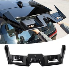 Glossy Black Rear Spoiler Wind