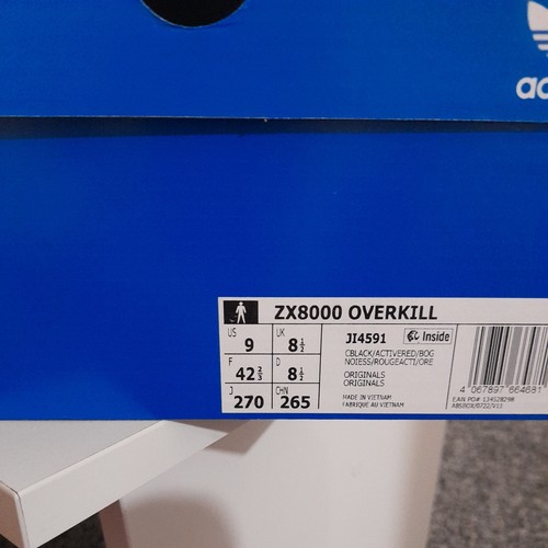 Adidas 8000 overkill new - zx,