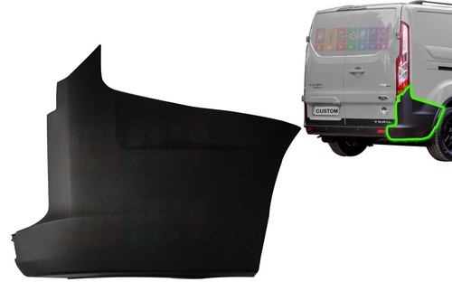 Rear corner bumper end - rear,
