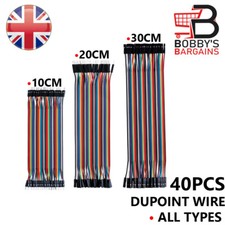 40PCS DUPONT JUMPER WIRE LEAD