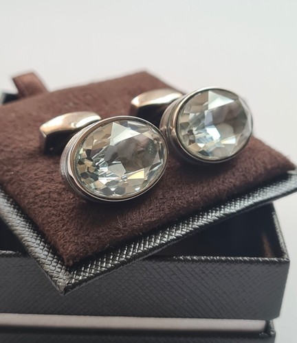 Tateossian cufflinks oval - tateossian,