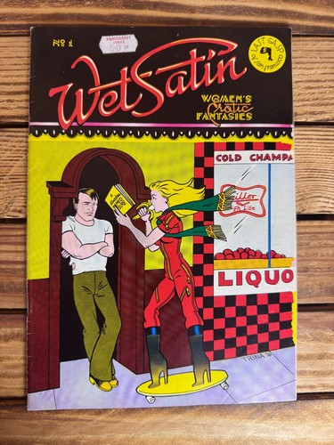 Wet satin women - wet, chaotic