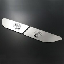 2x Stainless Steel Decorations
