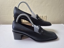 Bally Chunky Heeled Court