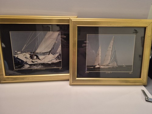 Evans signed framed - 2,