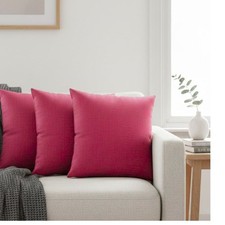 Set crimson red plain - crimson,