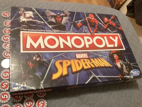 Monopoly marvel spider man - monopoly,