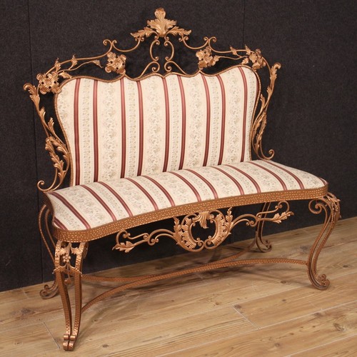 Sofa wrought iron 60s pier - sofa,