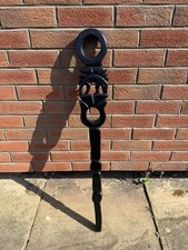 Hand Carved Black Wooden