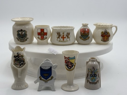 Collection crested china - collection, of