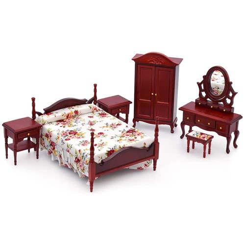 Elegant wooden dollhouse - elegant,