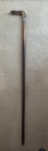 Vintage antique walking stick - vintage/antique,