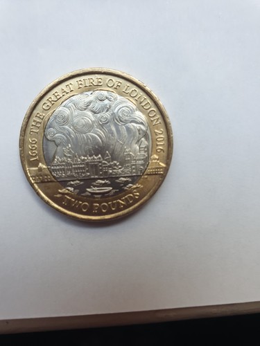 Pound coin 1666 great - coin,