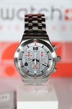 New Swiss Swatch Irony SILVER