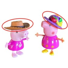 Rare Flower Hat & Granny Pig