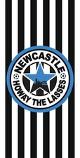 Newcastle Fan Beach Towel
