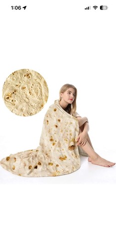 Soft flannel burrito tortilla - flannel,