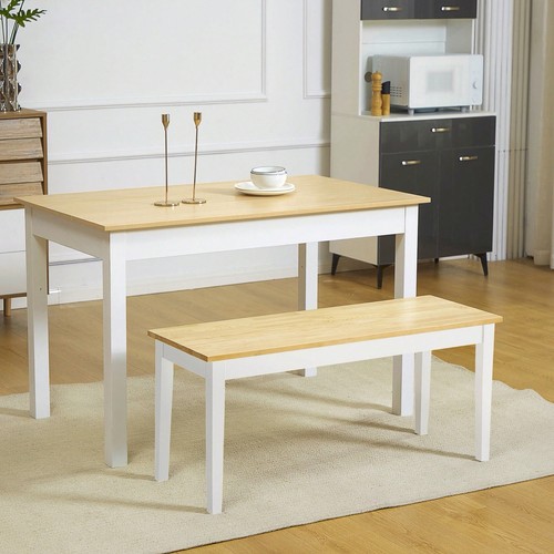 Natural pine wood seater - pine, 2