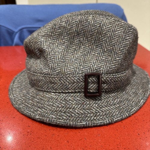 Harris tweed trilby fedora - harris,
