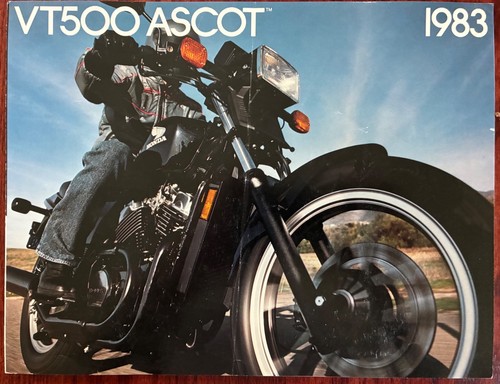 Honda motorcycles 1983 - 1983, vt500