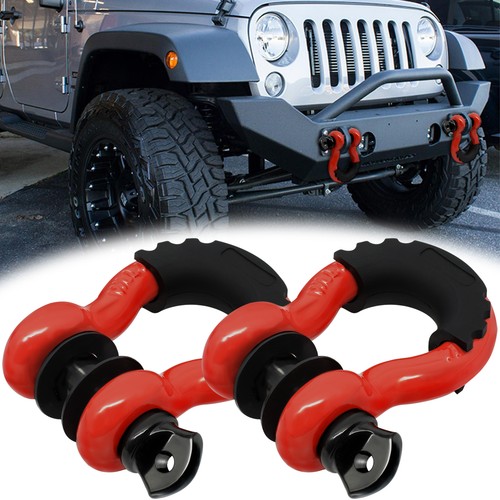 Car d ring shackles - 3/4",