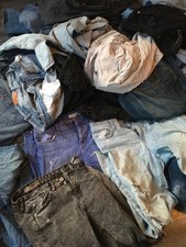 10 kg Denim Jeans Men woman mix Grade A B bootsales bulk bundle resellers