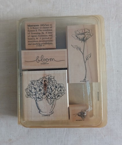 Stampin rubber stamp - rubber,