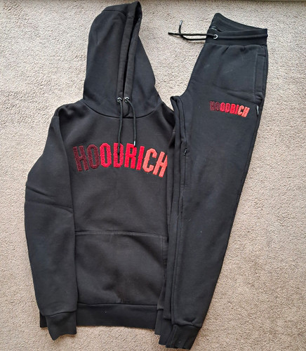 Hoodrich men black red - hoodrich, black/red