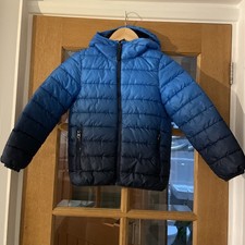 Boys Blue Next Puffer Jacket