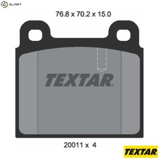 BRAKE PAD SET DISC BRAKE
