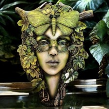 Greenman tree spirit wall - tree,