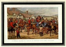 FOX HUNTING SPORTING PRINT