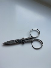 Antique / Vintage vitry freres Folding scissors Very Rare Unique Beautiful
