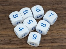 D6 Dice Set DND Alternate