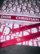 Dior Wrapping Paper And Ribbon
