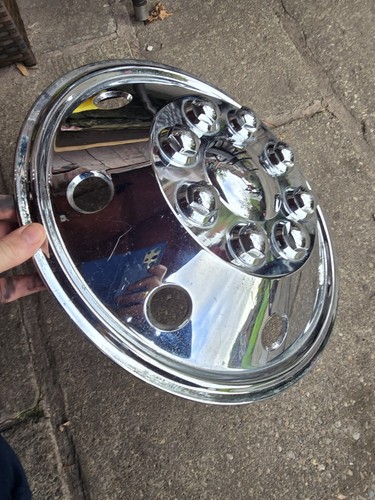Chrome finish domed wheel - finish,