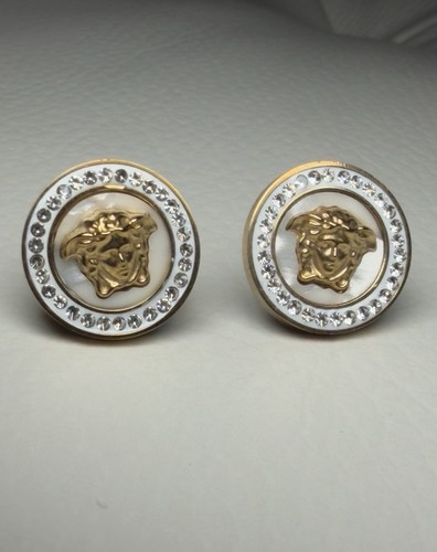 Versace small stud earrings - versace,