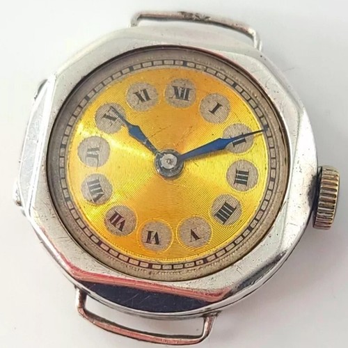 1923 silver hallmarked watch - 1923,
