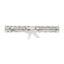 Birth Certificate Holder Silver Plated Christening Gift Baby Present Gift Box