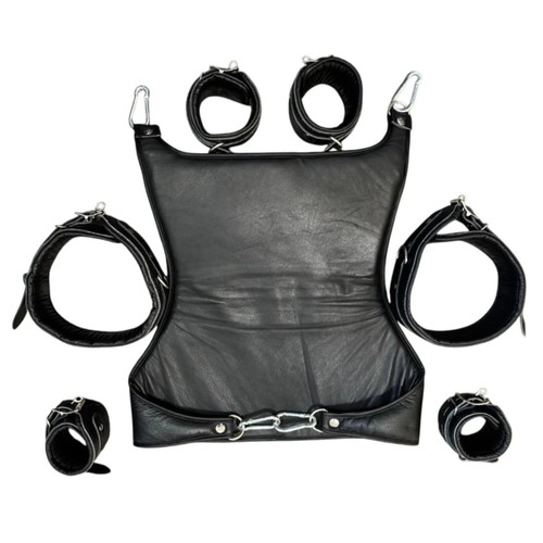 Cow hide leather wrist ankle - leather,