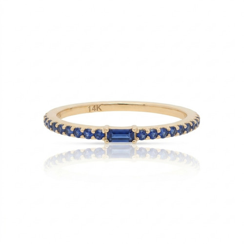 14k gold baguette round - 14k,
