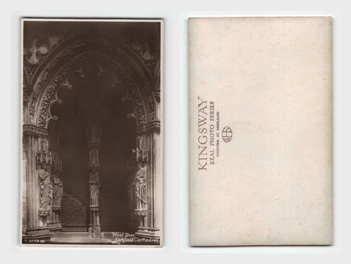 Vintage photograph west door - vintage,